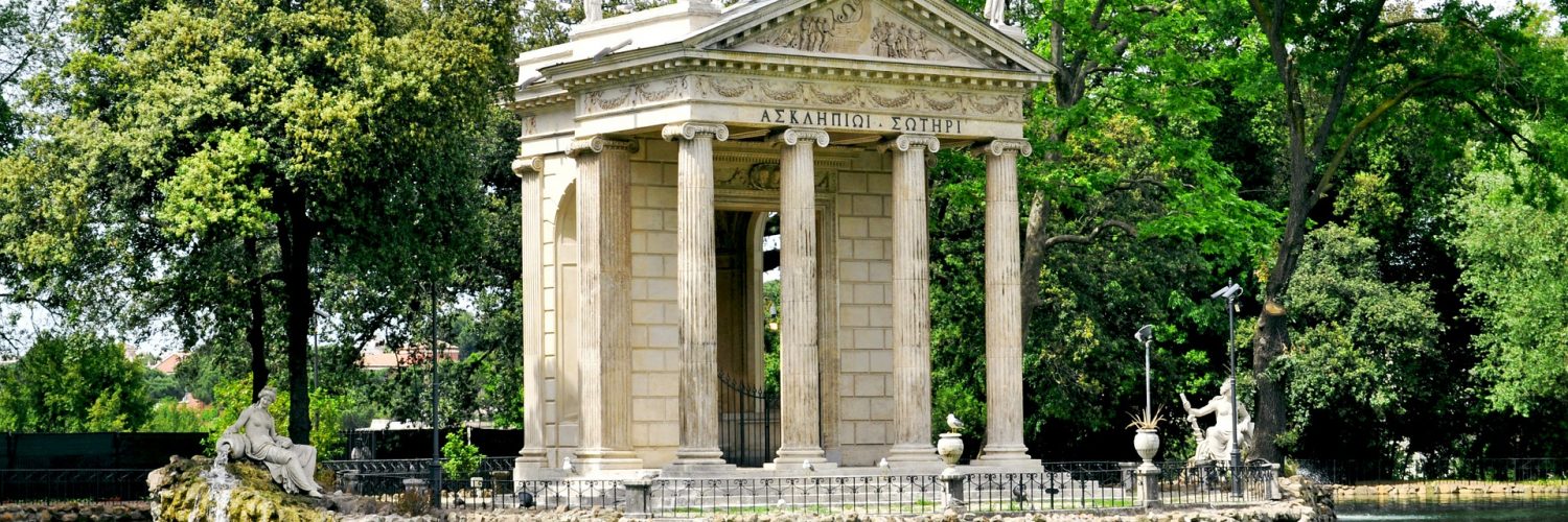 tuinen van villa borghese in rome